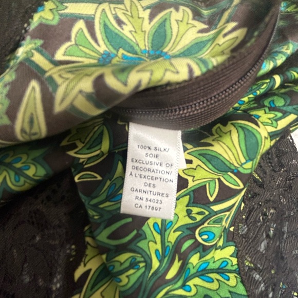 Banana Republic Silk Floral Laced Camisole NWOT Size 4 - Picture 6 of 7
